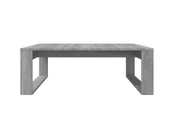 Mesa de centro 100x100x35 cm derivados de madeira cinza sonoma PT494437^ Mesa De Centro