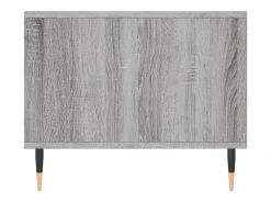 Hot vidaxl Mesa de centro 90x50x40 cm derivados de madeira sonoma Cinzento