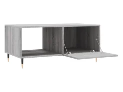 Hot vidaxl Mesa de centro 90x50x40 cm derivados de madeira sonoma Cinzento