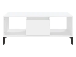 Sale vidaxl Mesa de centro 90x50x36,5 cm derivados de madeira Branco