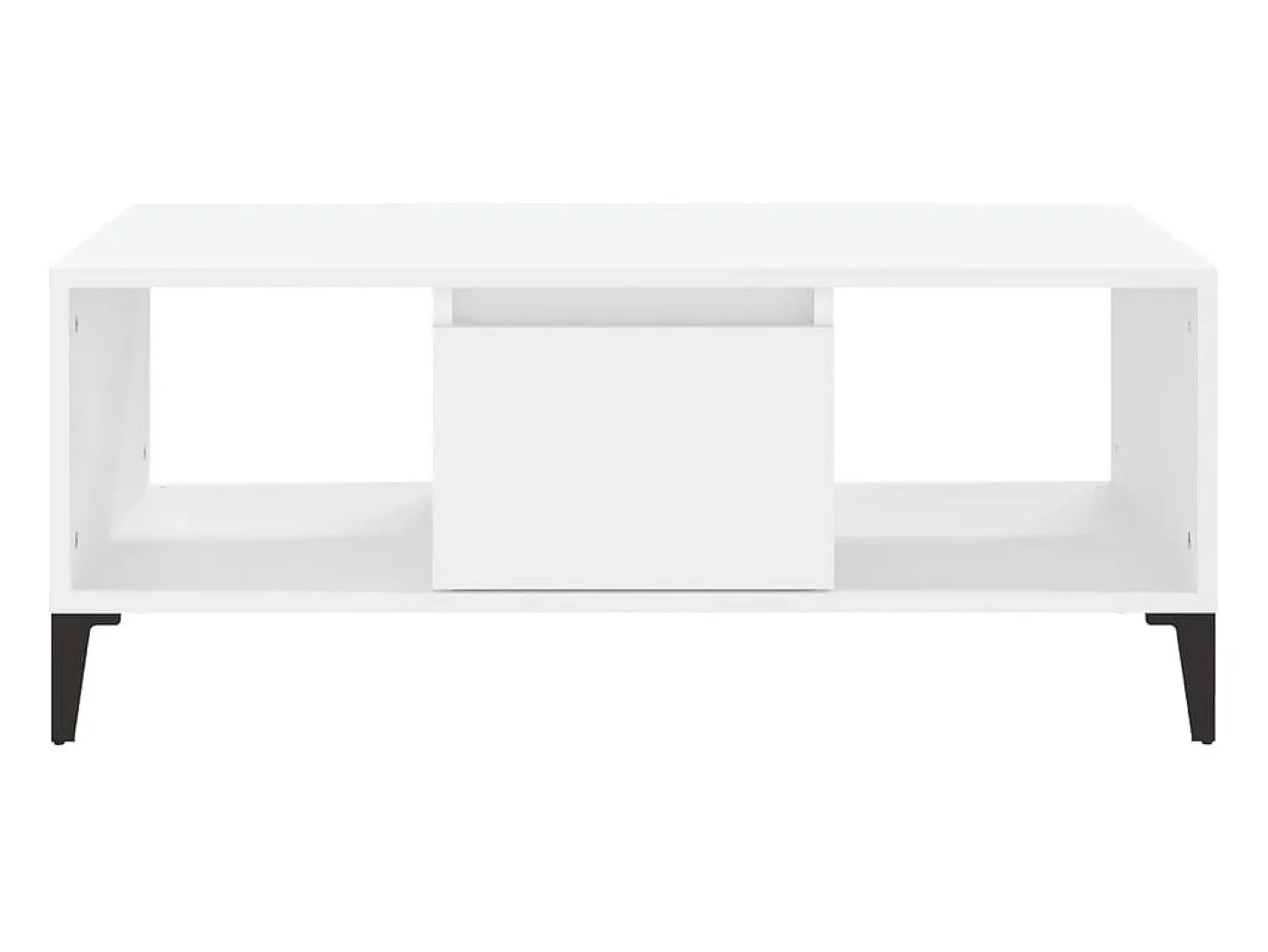 Sale vidaxl Mesa de centro 90x50x36,5 cm derivados de madeira Branco