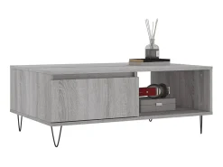 Mesa de centro 90x60x35 cm derivados de madeira sonoma PT885174^ Mesa De Centro