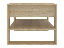 Best vidaxl Mesa de centro 102x55x45 cm madeira processada carvalho sonoma Natural claro