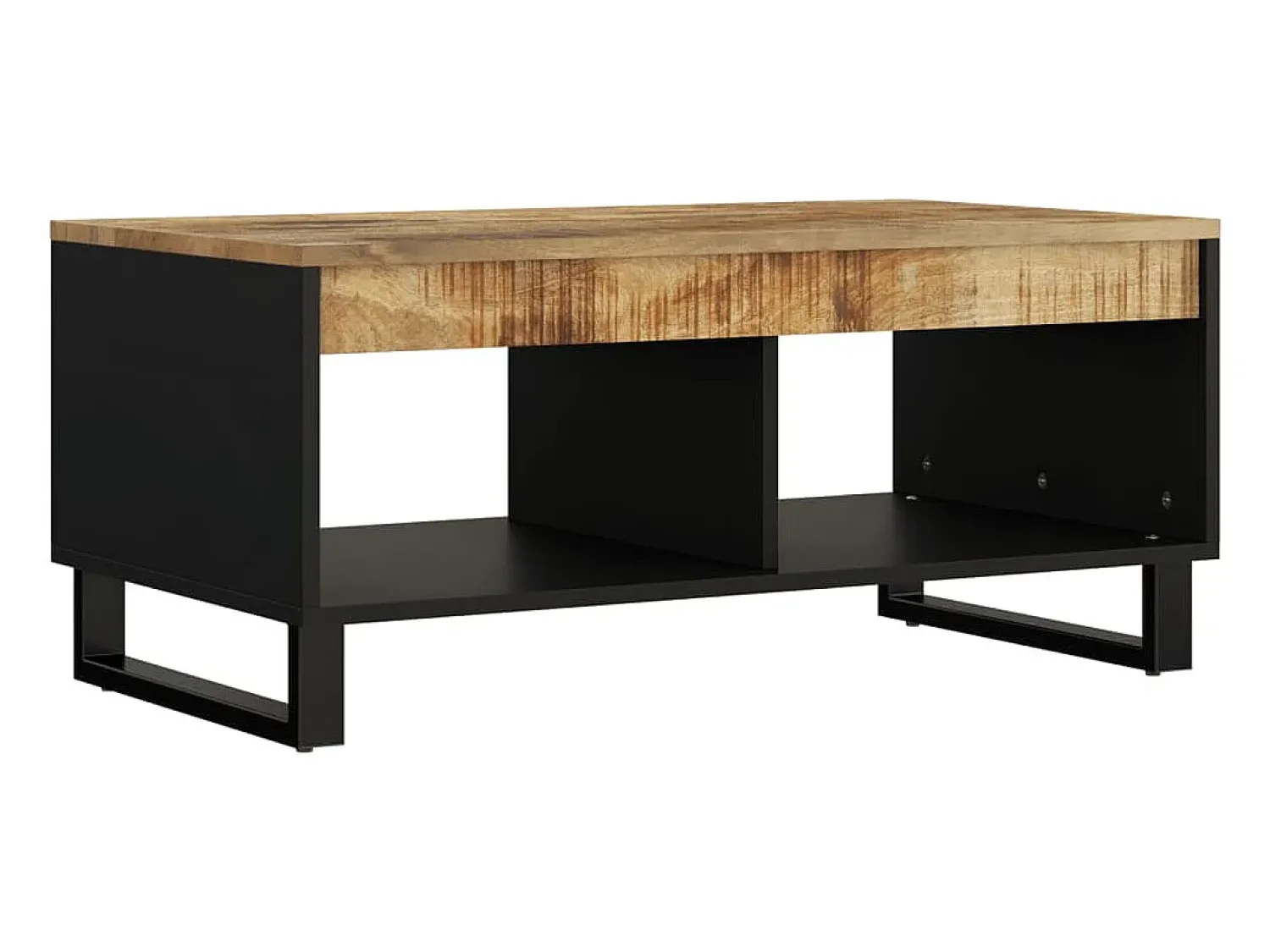 vidaxl Mesa de centro 90x50x40 cm madeira de mangueira maciça^ Mesa De Centro