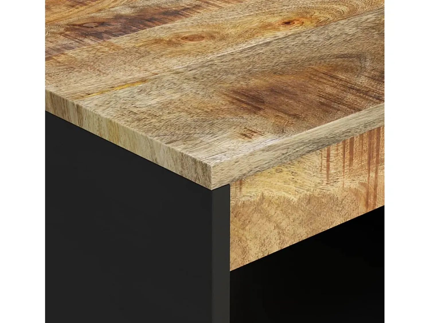vidaxl Mesa de centro 90x50x40 cm madeira de mangueira maciça^ Mesa De Centro