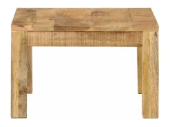 Hot vidaxl Mesa de centro 55x55x35 cm madeira de mangueira maciça Castanho