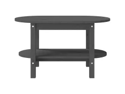 Mesa de centro 80x45x45 cm madeira de pinho maciça PT634720^ Mesa De Centro