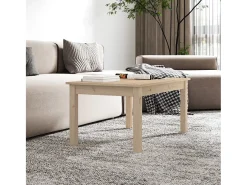 Mesa De Centro|vidaxl Mesa de centro 80x50x40 cm madeira de pinho maciça Natural claro