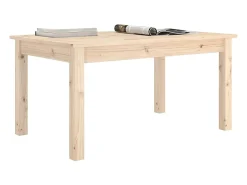 Mesa De Centro|vidaxl Mesa de centro 80x50x40 cm madeira de pinho maciça Natural claro