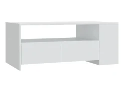 Mesa de centro 102x55x42 cm madeira processada PT169260^ Mesa De Centro