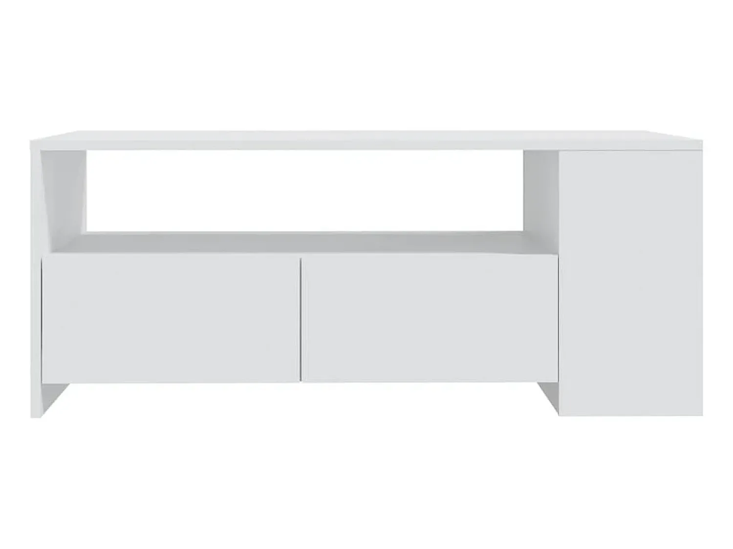 Mesa de centro 102x55x42 cm madeira processada PT169260^ Mesa De Centro