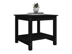 Mesa de centro 50x50x45 cm madeira de pinho maciça PT911178^ Mesa De Centro