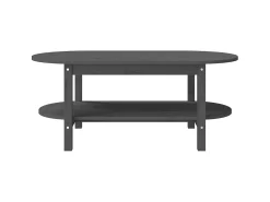 Sale Mesa de centro 110x55x45 cm madeira de pinho maciça PT644338 Cinzento