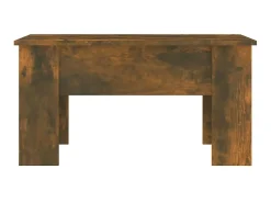 Discount Mesa de centro 79x49x41 cm madeira processada carvalho fumado PT125291 Castanho