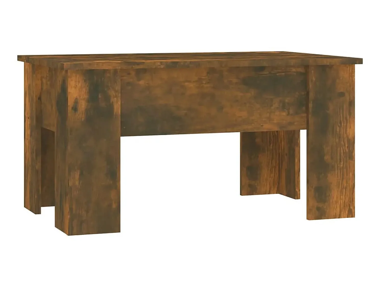 Discount Mesa de centro 79x49x41 cm madeira processada carvalho fumado PT125291 Castanho