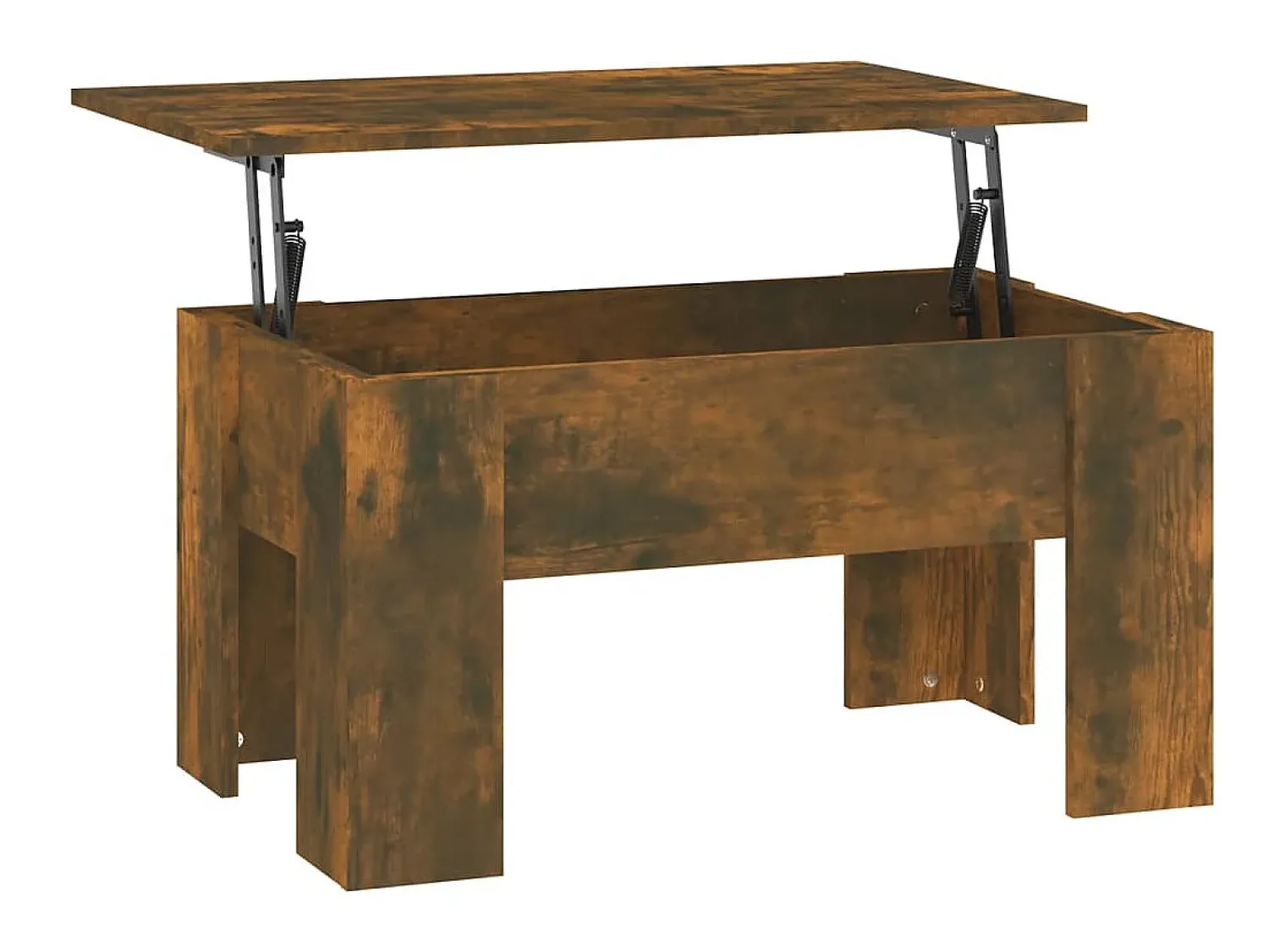 Discount Mesa de centro 79x49x41 cm madeira processada carvalho fumado PT125291 Castanho