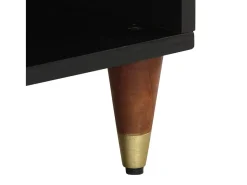 vidaxl Mesa de centro 80x50x40 cm madeira de mangueira maciça^ Mesa De Centro