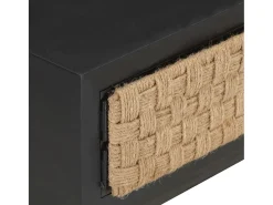 Mesa de centro 90x60x35 cm madeira de mangueira maciça PT124821^ Mesa De Centro