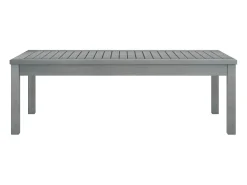 Mesa De Centro| Mesa de centro 100x50x33 cm madeira de acácia maciça PT125507 Cinzento