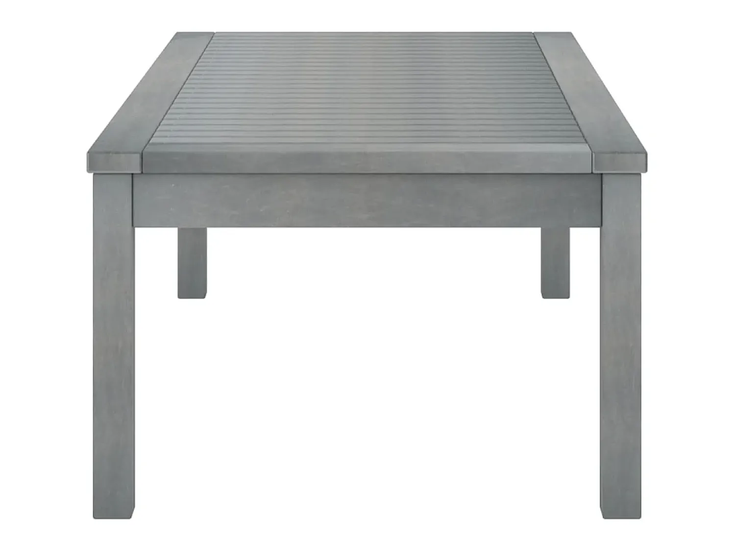 Mesa De Centro| Mesa de centro 100x50x33 cm madeira de acácia maciça PT125507 Cinzento