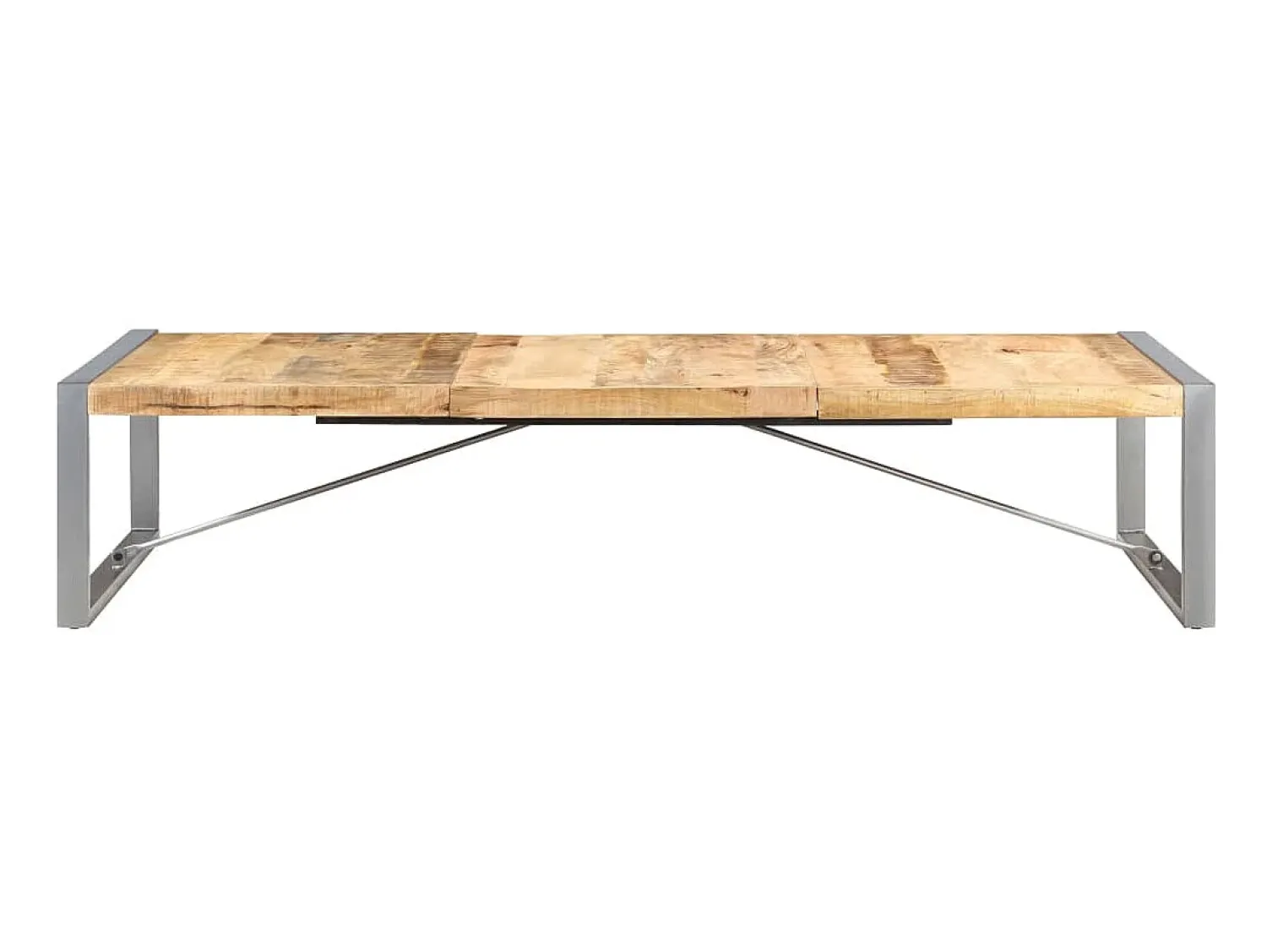 Mesa de centro 180x90x40 cm madeira de mangueira áspera PT790397^ Mesa De Centro