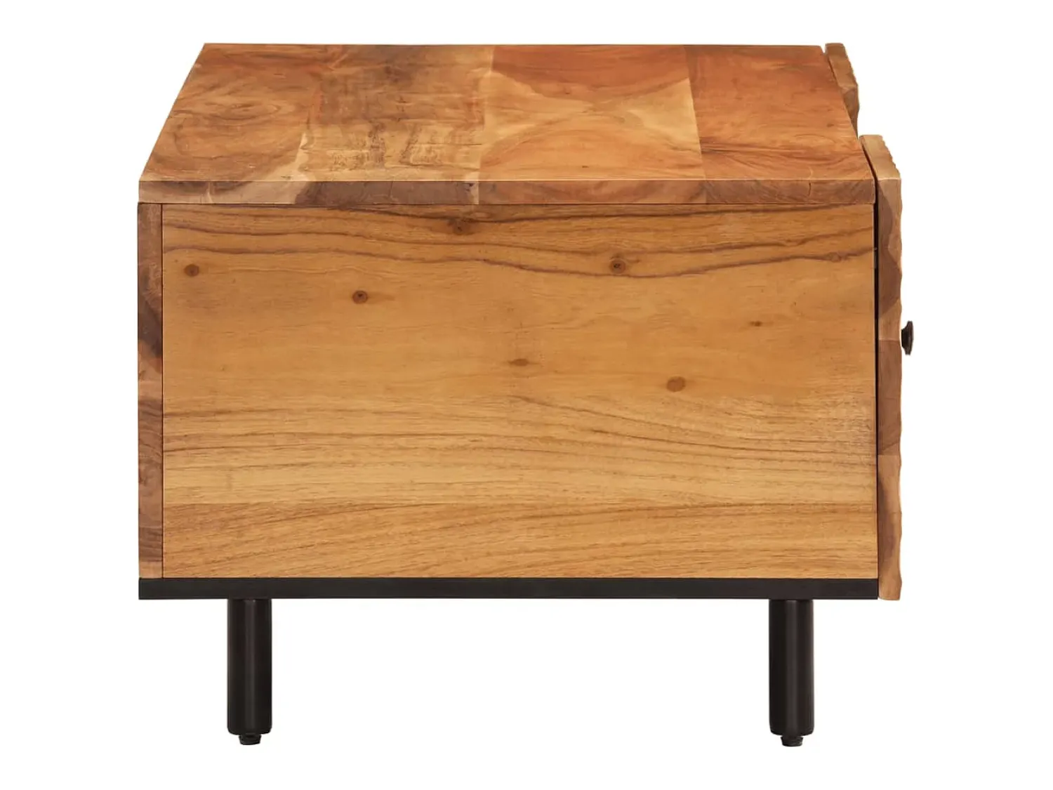 Mesa De Centro|vidaxl Mesa de centro 100x54x40 cm madeira de acácia maciça Natural claro