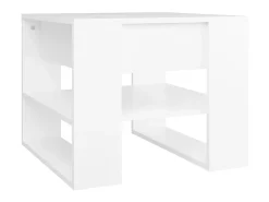 Mesa de centro 55,5x55x45 cm madeira processada PT613362 Branco