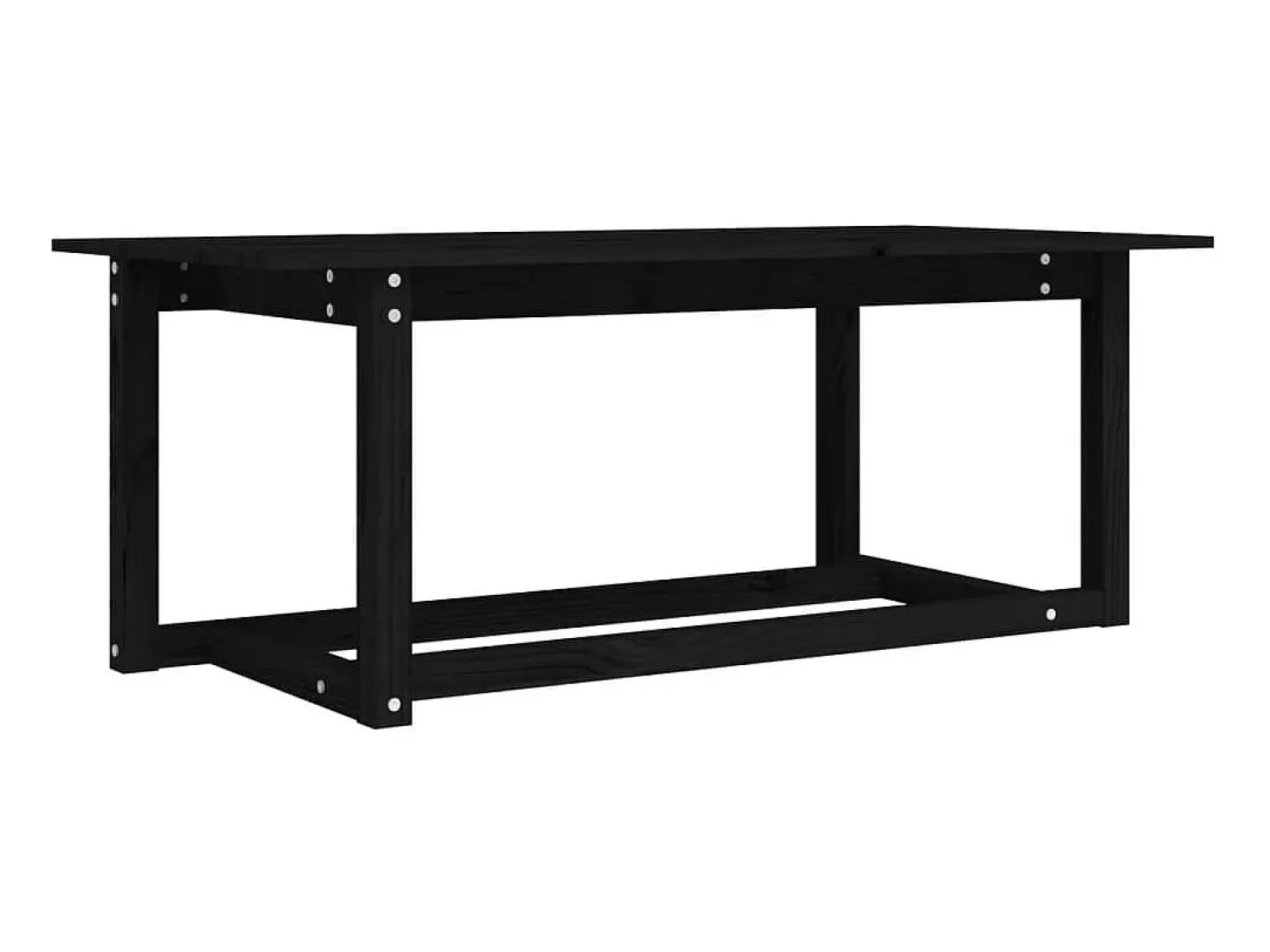 Mesa de centro 110x55x45 cm madeira de pinho maciça PT805938^ Mesa De Centro