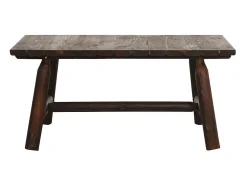 Mesa De Centro* Mesa de centro 90x50x41 cm madeira de abeto maciça PT863000 Castanho