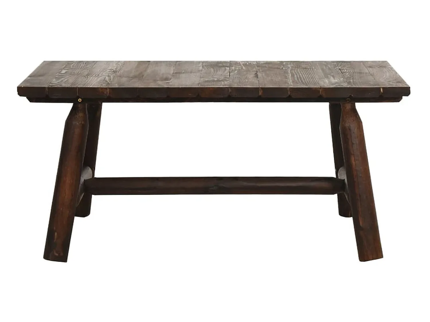 Mesa De Centro* Mesa de centro 90x50x41 cm madeira de abeto maciça PT863000 Castanho