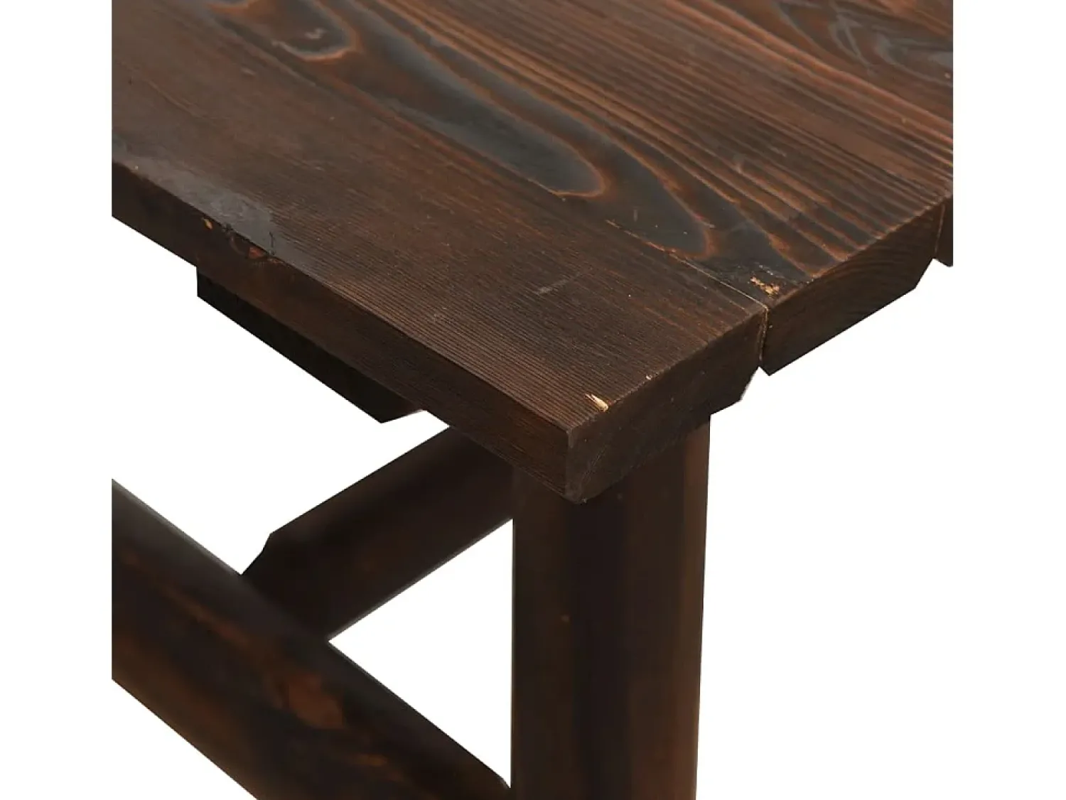 Mesa De Centro* Mesa de centro 90x50x41 cm madeira de abeto maciça PT863000 Castanho