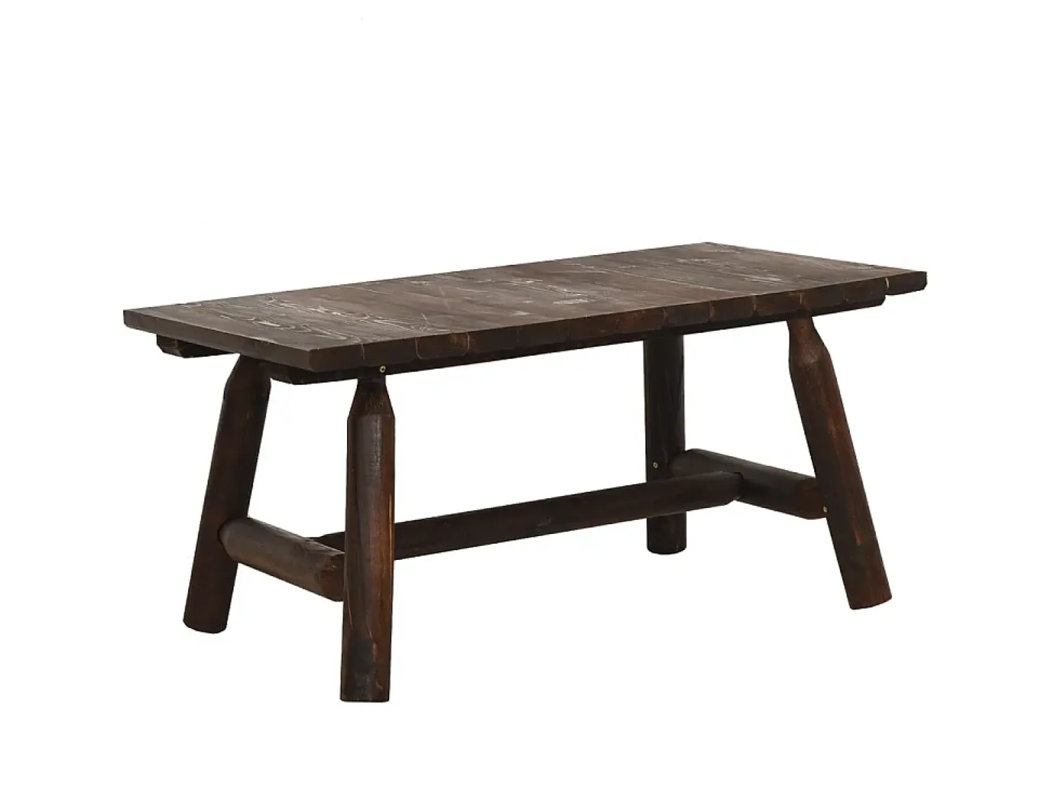 Mesa De Centro* Mesa de centro 90x50x41 cm madeira de abeto maciça PT863000 Castanho