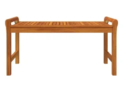 Mesa De Centro* Mesa de centro 100x50x50 cm madeira de acácia maciça PT904039 Castanho