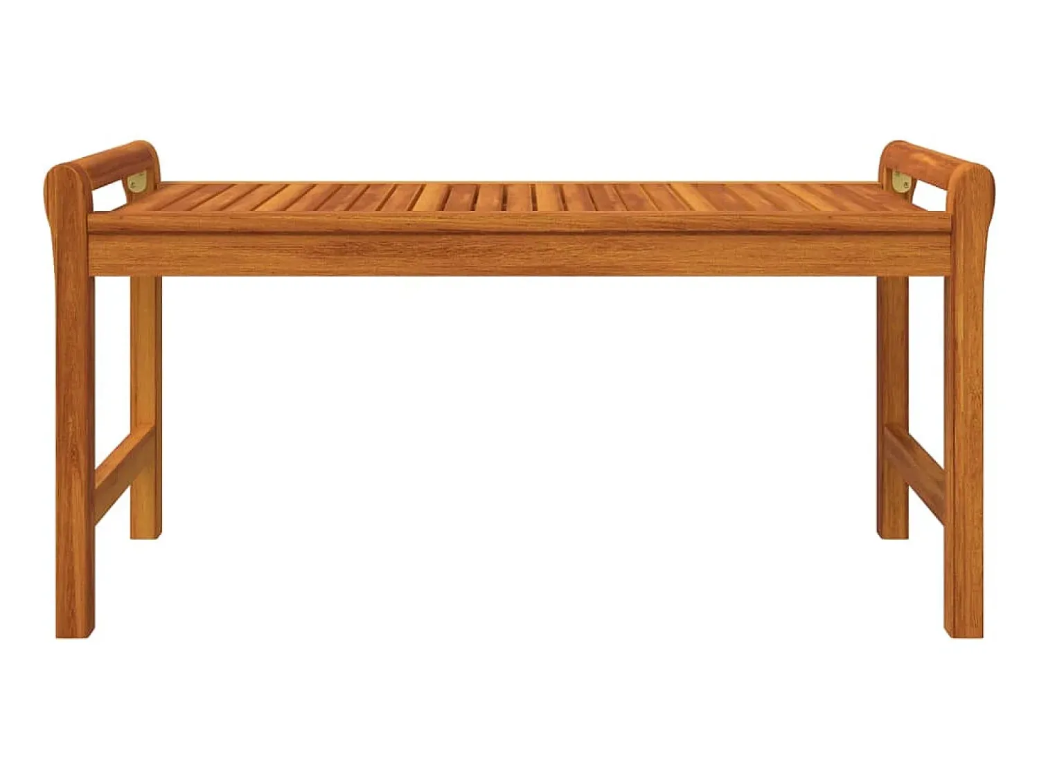 Mesa De Centro* Mesa de centro 100x50x50 cm madeira de acácia maciça PT904039 Castanho