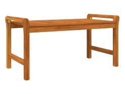 Mesa De Centro* Mesa de centro 100x50x50 cm madeira de acácia maciça PT904039 Castanho