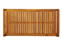 Mesa De Centro* Mesa de centro 100x50x50 cm madeira de acácia maciça PT904039 Castanho