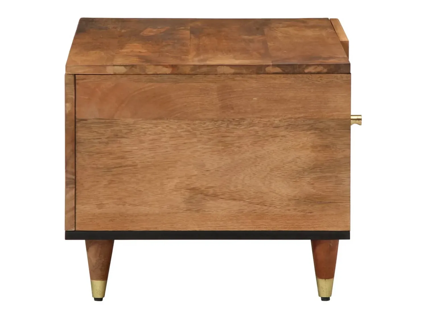 Mesa de centro 80x50x40 cm madeira de mangueira maciça PT224368^ Mesa De Centro