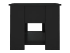 Mesa De Centro|vidaxl Mesa de centro 79x49x41 cm madeira processada Preto