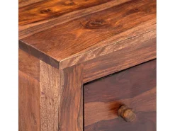 Mesa De Centro| Mesa de centro 90x50x30 cm madeira de sheesham maciça PT164489 Castanho