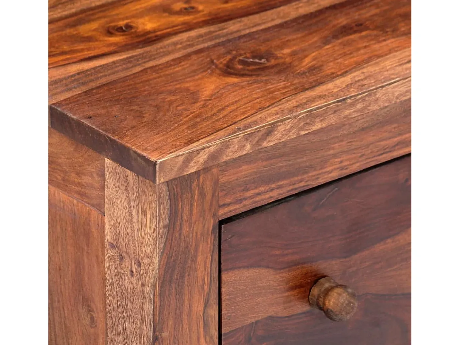 Mesa De Centro| Mesa de centro 90x50x30 cm madeira de sheesham maciça PT164489 Castanho