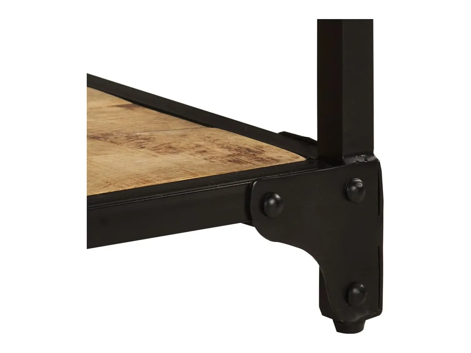 vidaxl Mesa de centro 90x45x35 cm madeira de mangueira áspera maciça^ Mesa De Centro
