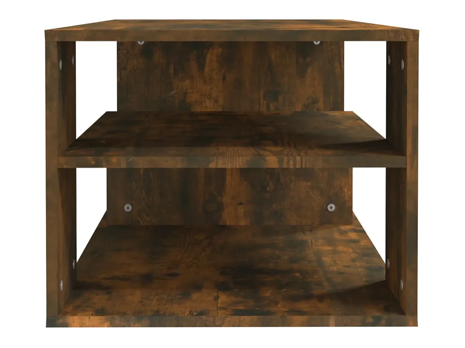 Mesa De Centro|vidaxl Mesa de centro 100x50x40 cm madeira processada carvalho fumado Natural claro