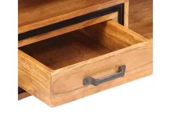 vidaxl Mesa de centro 100x45x33 cm madeira de acácia maciça^ Mesa De Centro