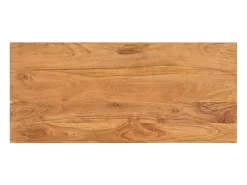 vidaxl Mesa de centro 100x45x33 cm madeira de acácia maciça^ Mesa De Centro