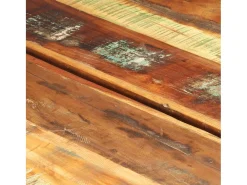 Online vidaxl Mesa de centro 142x90x42 cm madeira recuperada maciça Natural claro