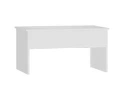 Mesa De Centro| Mesa de centro 80x50,5x41,5 cm madeira processada PT176135 Branco