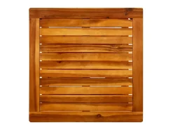Mesa De Centro| Mesa de centro 60x60x45 cm madeira de acácia maciça PT414818 Castanho