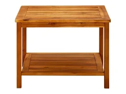 Mesa De Centro| Mesa de centro 60x60x45 cm madeira de acácia maciça PT414818 Castanho