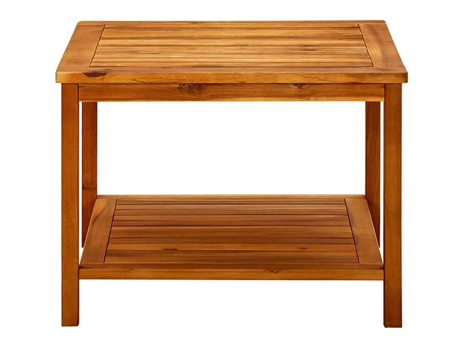 Mesa De Centro| Mesa de centro 60x60x45 cm madeira de acácia maciça PT414818 Castanho