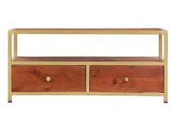 Discount Mesa de centro 90x50x40 cm madeira de acácia maciça PT901986 Castanho